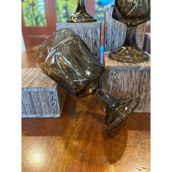 Mid Century Anchor Hocking Fairfield Glass Cordials. - Picture 6 of 10